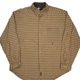 Tommy Hilfiger Checked Shirt - XL Beige Cotton
