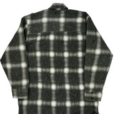 Dickies Checked Overshirt - Medium Gray Cotton