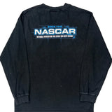 National Association For Stock Car Auto Racing Nascar Nascar Long Sleeve T-Shirt - Large Black Cotton