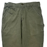 Carhartt Carpenter Trousers - 32W 34L Green Cotton