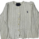 Age 3 Ralph Lauren Cardigan - XS Cream Cotton