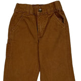 Age 24 Months Carhartt Double Knee Carpenter Trousers - 2XS Brown Cotton