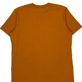 Carhartt T-Shirt - Large Orange Cotton