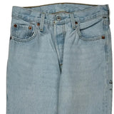 501 Levis Jeans - 27W 29L Light Wash Cotton