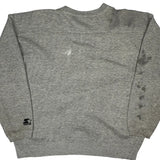 New York Knicks Starter Sweatshirt - Large Grey Cotton