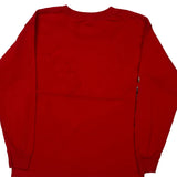 Age 10 Oakley Long Sleeve T-Shirt - Medium Red Cotton