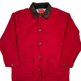 Marlboro Checked Jacket - XL Red Cotton