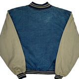 Hartwell Varsity Jacket - XL Beige Cotton