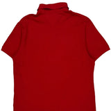 Tommy Hilfiger Polo Shirt - Medium Red Cotton