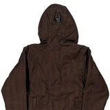 The North Face Parka - Large Brown Polyester