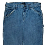 George Carpenter Pants - 35W 31L Blue Cotton