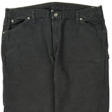 Dickies Carpenter Pants - 40W 32L Black Cotton
