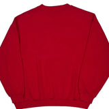 Made In USA Lee Christmas Sweatshirt - XL Red Cotton Blend