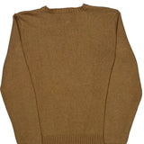 Polo By Ralph Lauren Sweater - Small Beige Cotton