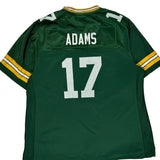 Green Bay Packers N.F.L. Football Jersey - Large Yellow Polyester