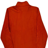 The North Face Long Sleeve T-Shirt - Medium Orange Polyester
