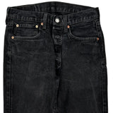 Levis Jeans - 31W 30L Black Cotton