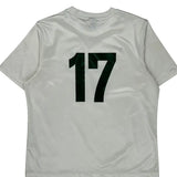 San Marin Mustangs Nike Football Jersey - Large White Polyester