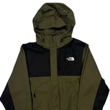 The North Face Waterproof Jacket - Medium Green Polyester