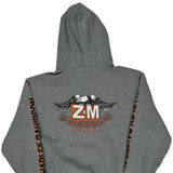 Motorcycles Harley Davidson Graphic Hoodie - Large Gray Cotton Blend