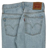 501 Levis Jeans - 27W 29L Light Wash Cotton