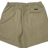 Polo By Ralph Lauren Shorts - Mediumw 6L Beige Cotton
