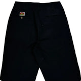 Unbranded Chino Shorts - 34W 13L Black Polyester Blend