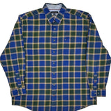 Tommy Hilfiger Checked Shirt - 2XL Blue Cotton