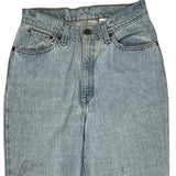 Made In USA Levis 512 Slim Fit Jeans - 28W UK 8 Light Wash Cotton