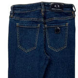 Age 10 Armani Exchange Skinny Fit Jeans - Small Dark Wash Cotton Blend