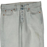 501 Levis Jeans - 32W US 8 Light Wash Denim
