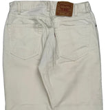 Made In USA Levis 505 Jeans - 30W 30L White Cotton