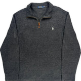 Polo By Ralph Lauren 1/4 Zip - XL Gray Cotton
