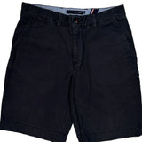 Tommy Hilfiger Chino Shorts - 32W 9L Navy Cotton