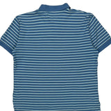 Tommy Hilfiger Striped Polo Shirt - XL Blue Cotton