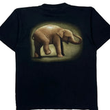 Parque De La Naturaleza De Cabárceno Rock Eagle Single Stitch T-Shirt - Large Black Cotton