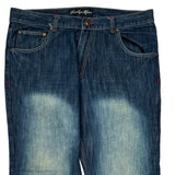 Brooklyn Express Hip Hop Jeans - 38W 34L Dark Wash Cotton