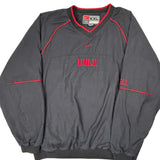 Unlv Rebels Nike College Windbreaker - 2XL Gray Polyester