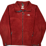 The North Face Fleece Jacket - XL Red Polyester