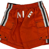Age 2 Nike Cargo Shorts - X-Smallw 4L Orange Polyester