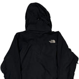 The North Face Waterproof Jacket - Large Black Polyester