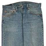 501 Levis Jeans - 32W 31L Light Wash Denim