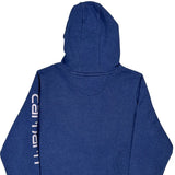 Carhartt Hoodie - 2XL Blue Cotton