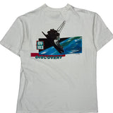 Space Shuttle Discovery Hanes Graphic T-Shirt - Large White Cotton