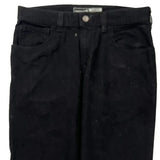 Carhartt Carpenter Trousers - 32W 30L Black Cotton