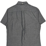Tommy Hilfiger Short Sleeve Shirt - Medium Gray Cotton
