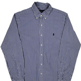 Ralph Lauren Slim Fit Shirt - Medium Blue Cotton