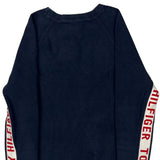 Tommy Hilfiger Branding On Sleeves Tommy Hilfiger Sweater - Medium Navy Cotton