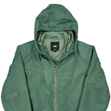 Vans Bomber Jacket - Medium Green Polyester