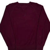 Tommy Hilfiger Sweater - Large Burgundy Cotton